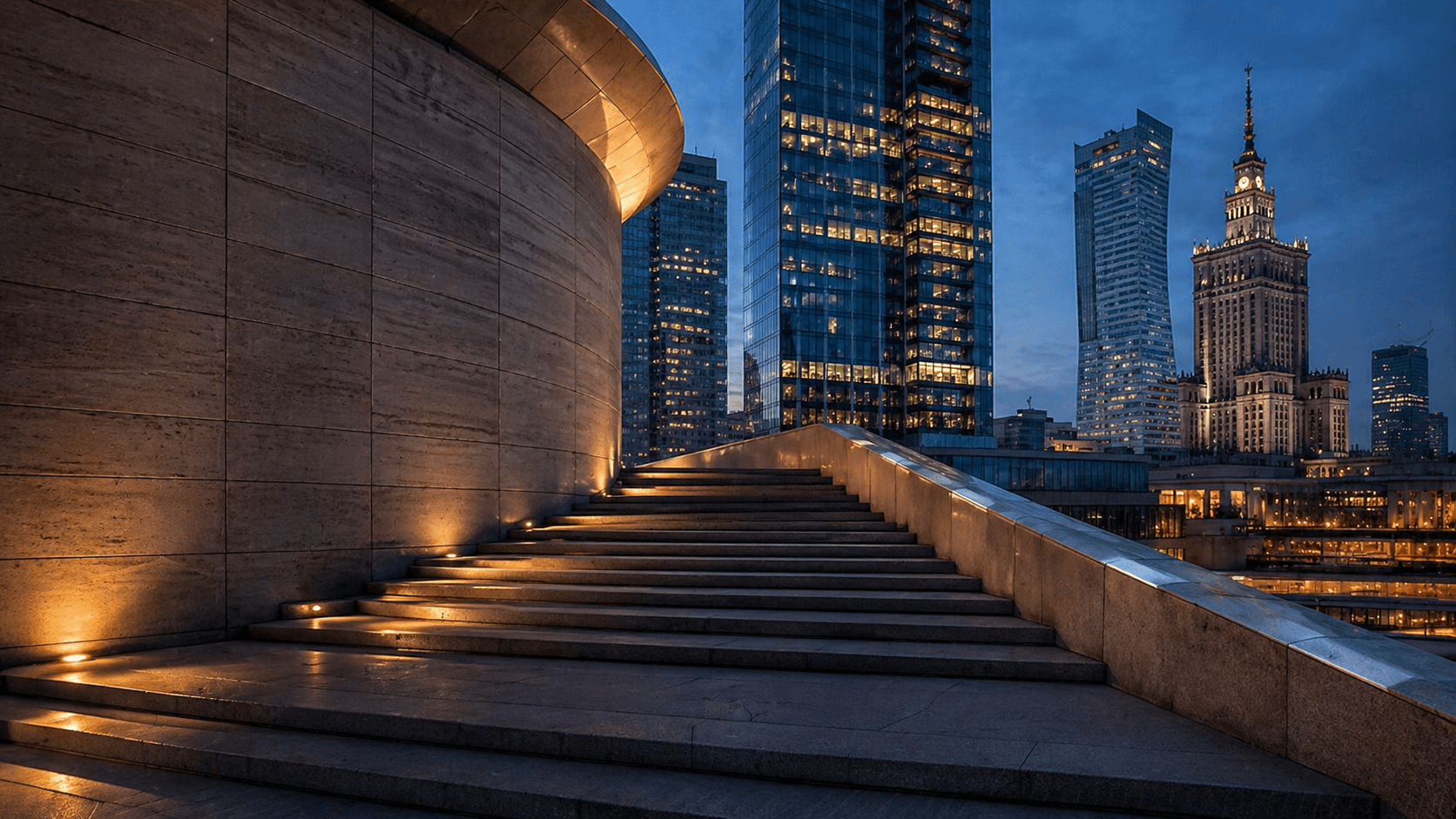 Warsaw corporate architecture